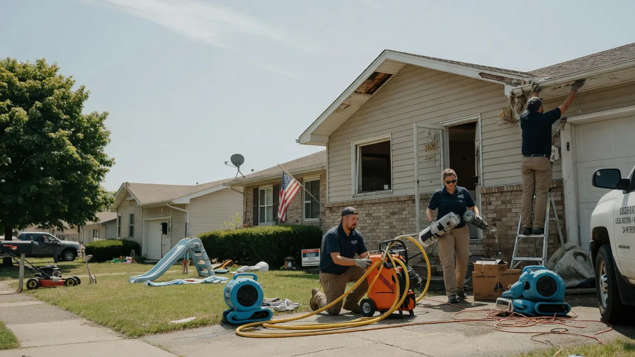 Water Damage Restoration in Montgomery, LA near me